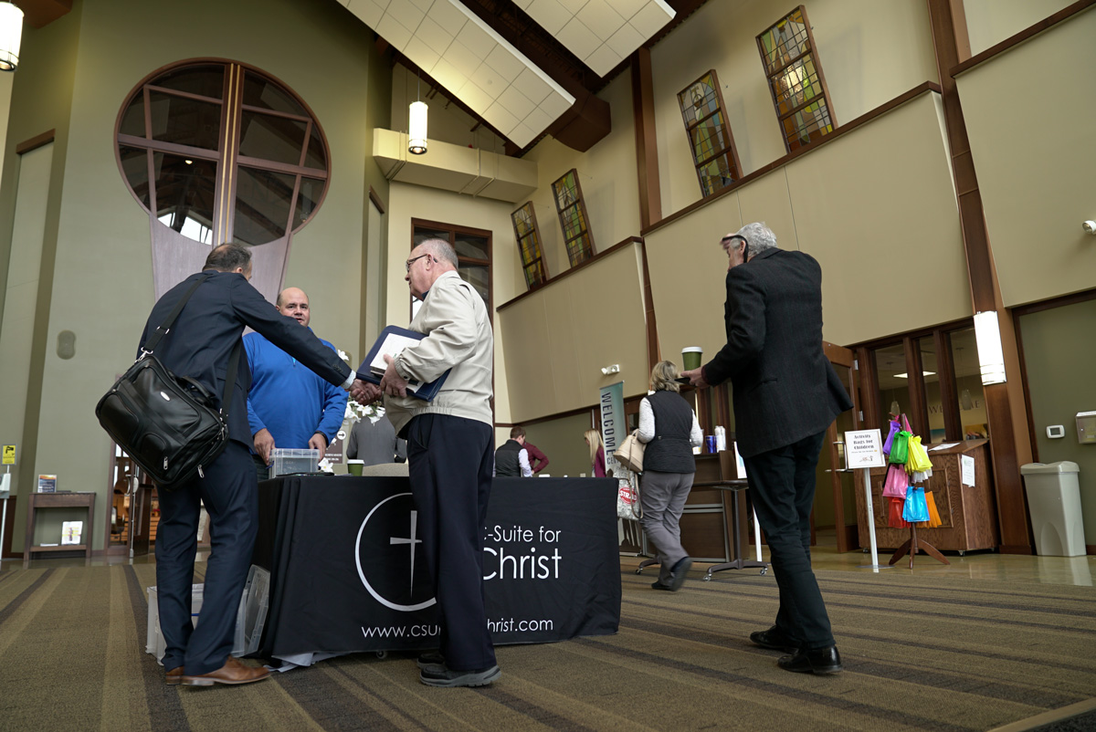 Members of C-Suite for Christ.